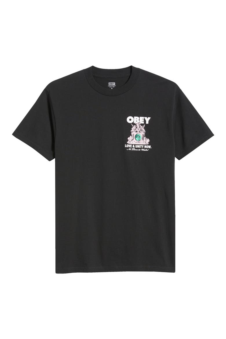 Love & Unity Now Graphic T-Shirt, Alternate, color, BLACK