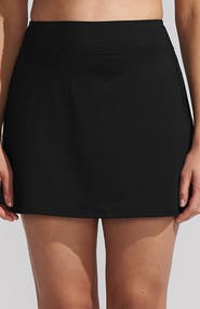 Lands' End Tummy Control Skirt Swim Bottoms