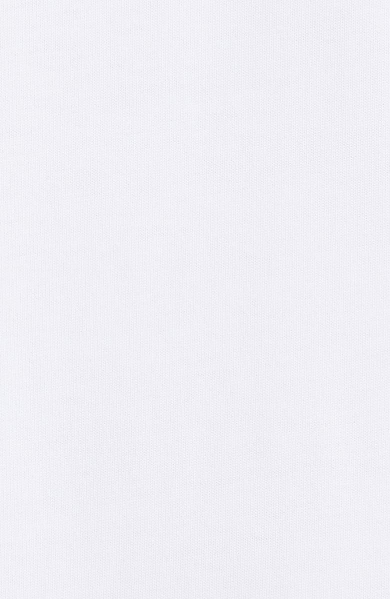 Burberry Tonal Terry Cloth EKD Appliqué T-Shirt, Alternate, color, 