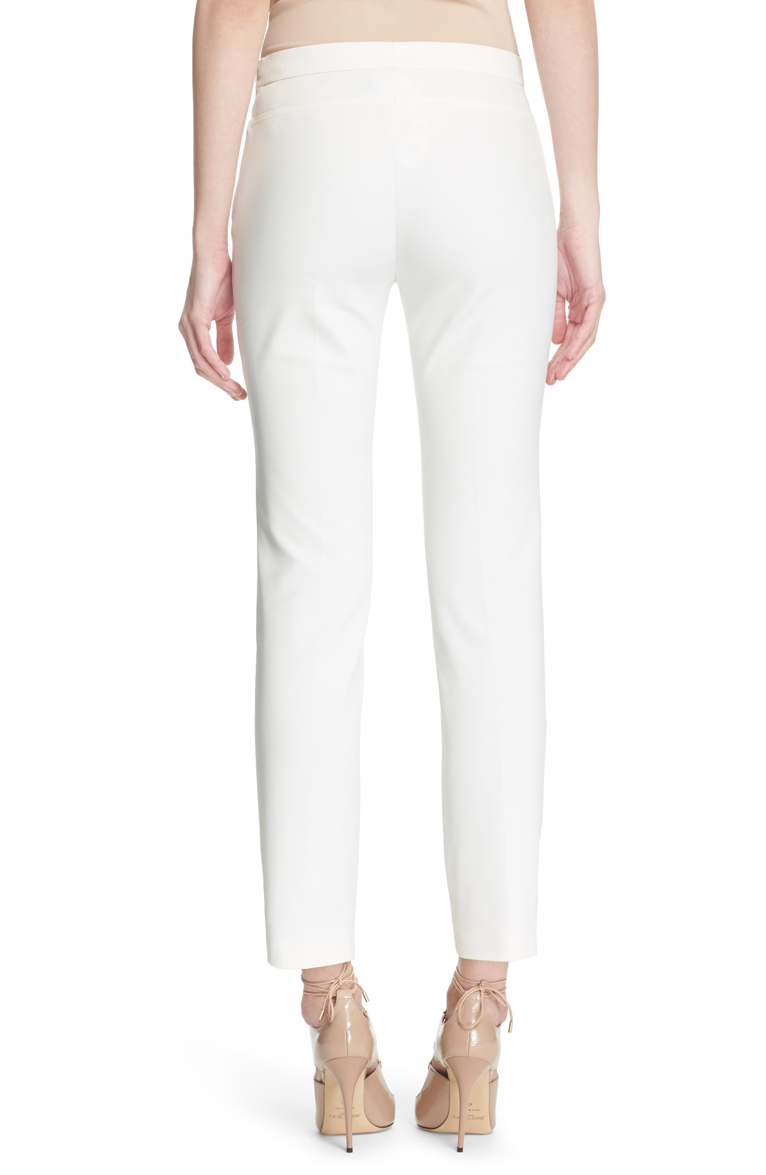 Franca Techno Cotton Blend Ankle Pants - image 2