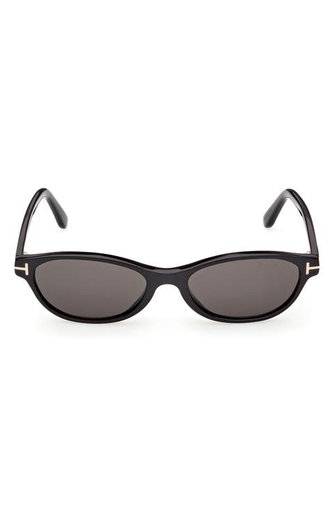 Chloe 52mm Oval Sunglasses