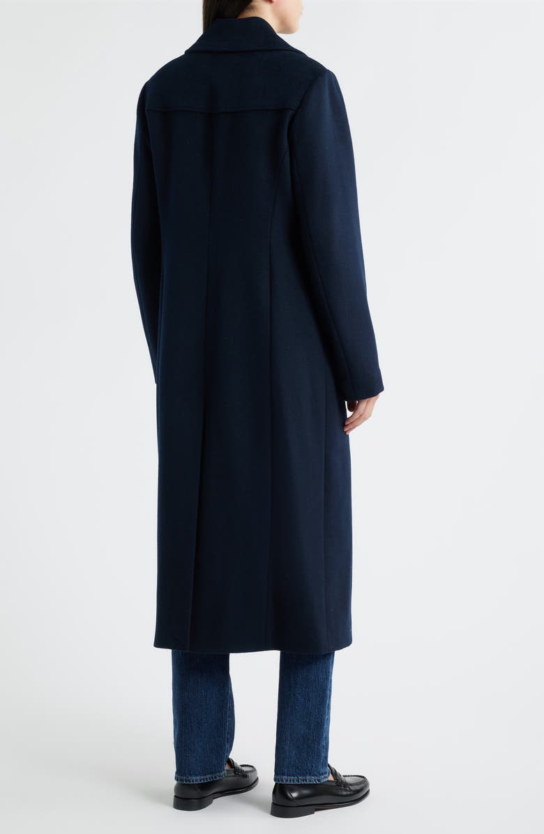 Michael Kors Double Breasted Wool Blend Coat, Alternate, color, Admiral