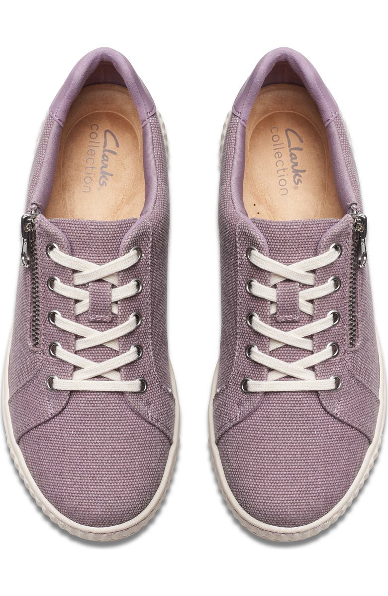 Clarks<sup>®</sup> Caroline Echo Slip-On Sneaker, Alternate, color, Lilac