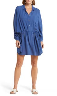 Elan Long Sleeve Cover-Up Tunic