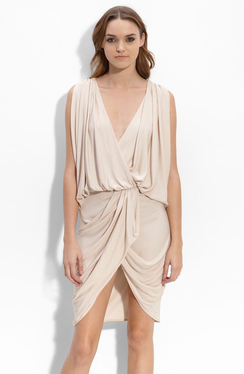 Haute Hippie Draped Dress, Main, color, 