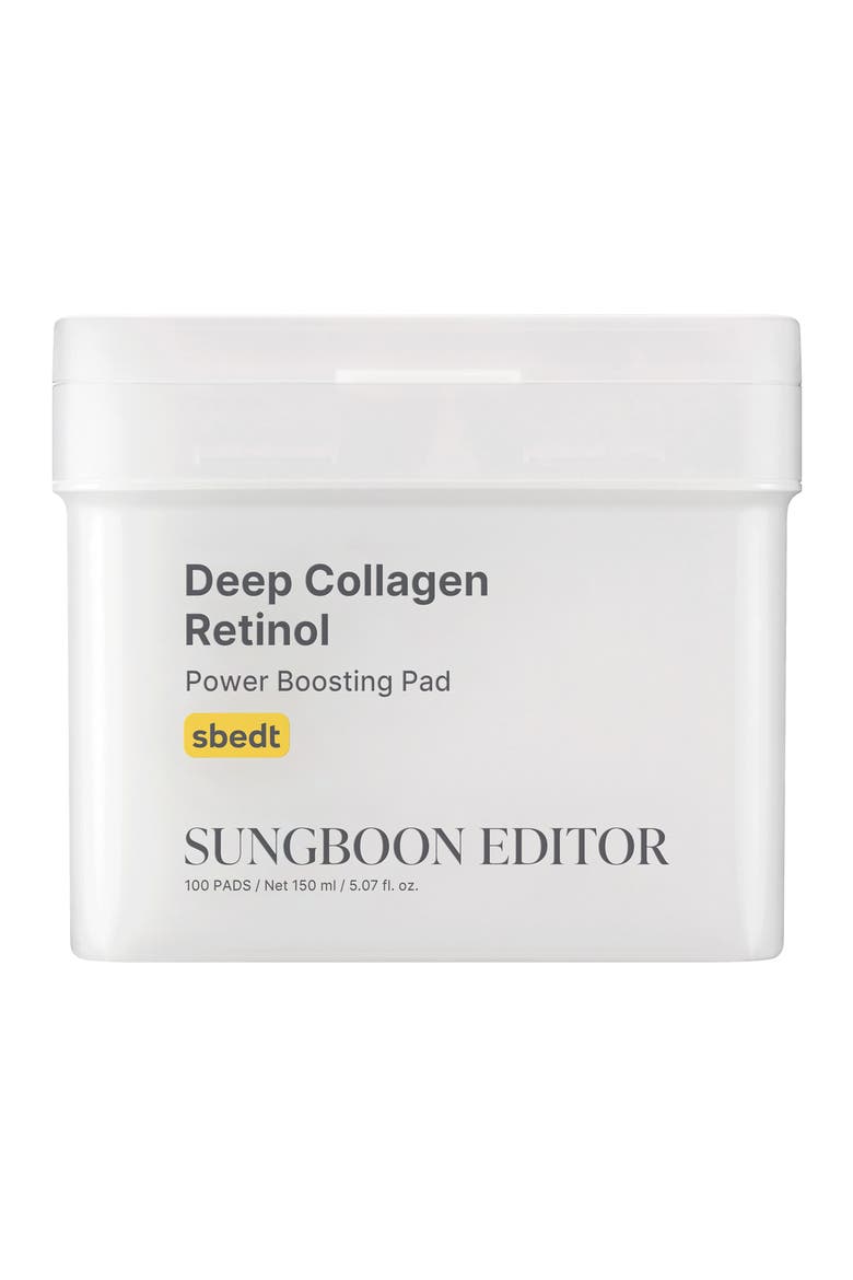 Deep Collagen Retinol Power Boosting Pads, Main, color, NO COLOR