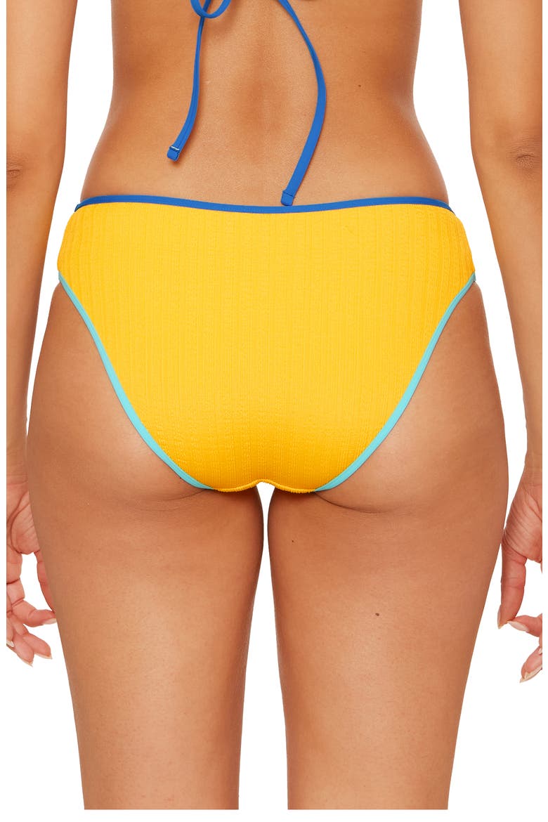 Coral Crush Hipster Bikini Bottoms, Alternate, color, SUNGLOW