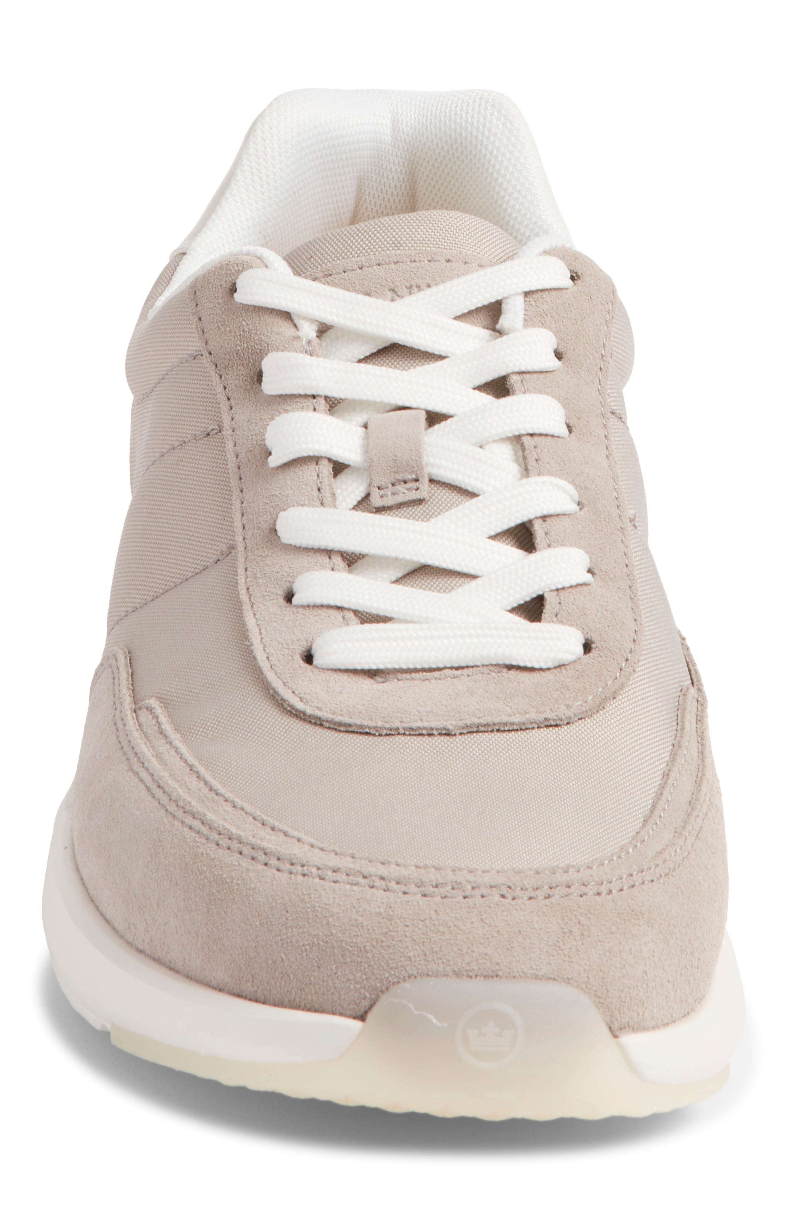 Peter Millar Journeyman Water Resistant Sneaker, Alternate, color, Light Pewter