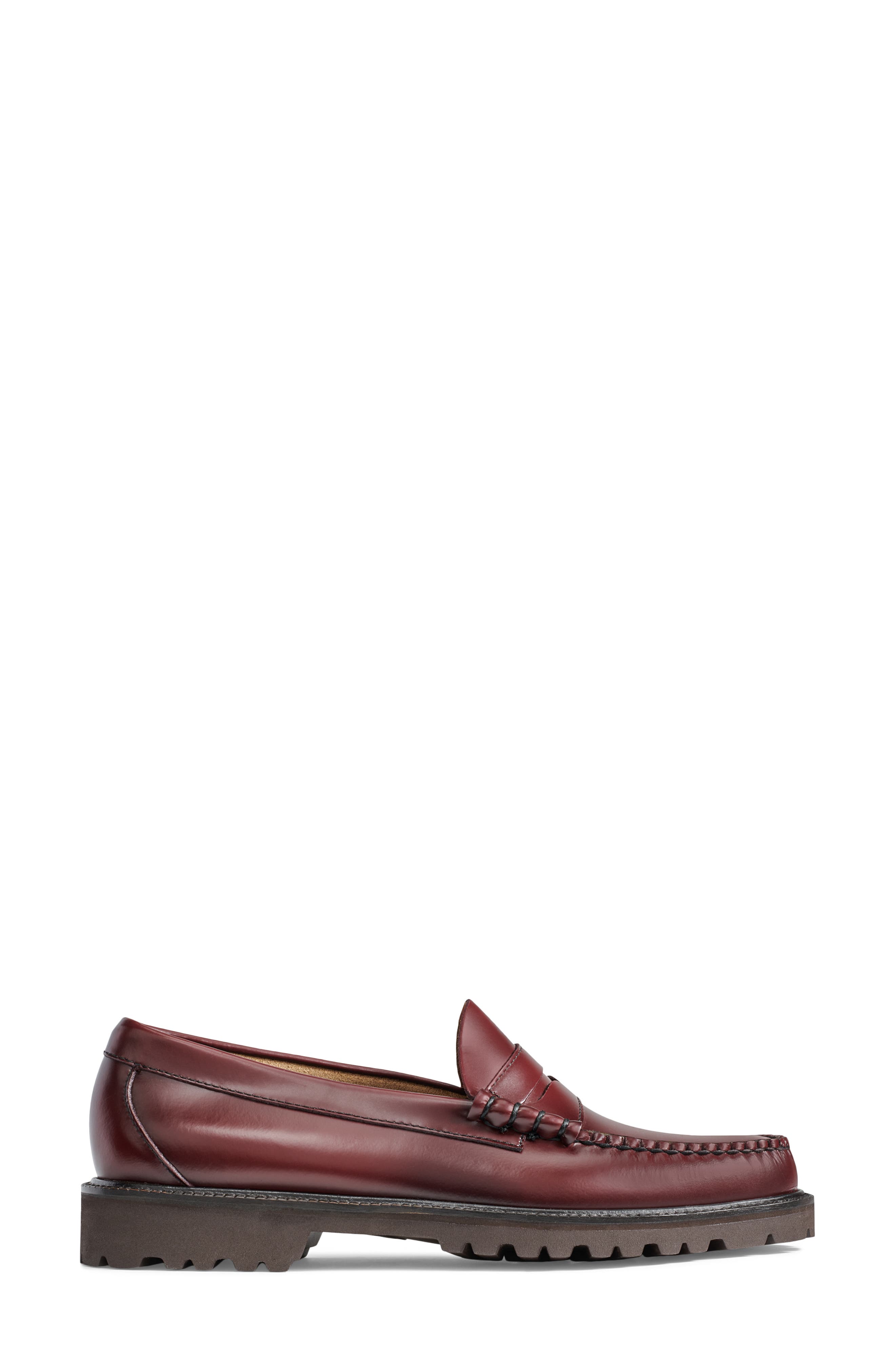 G.H.BASS Larson Lug Loafer, Alternate, color, Wine