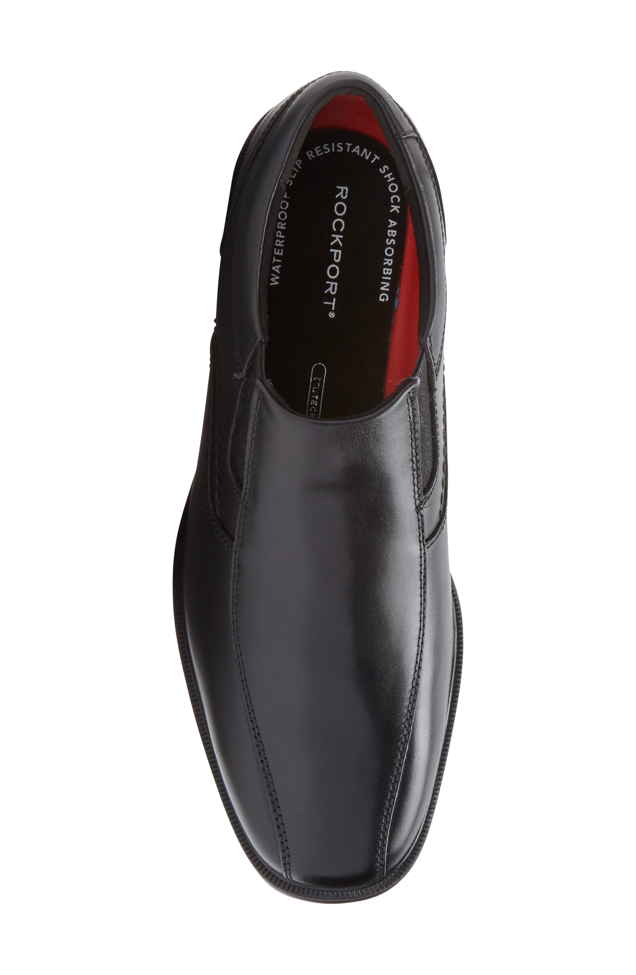 Rockport Taylor Waterproof Slip-On, Alternate, color, Black