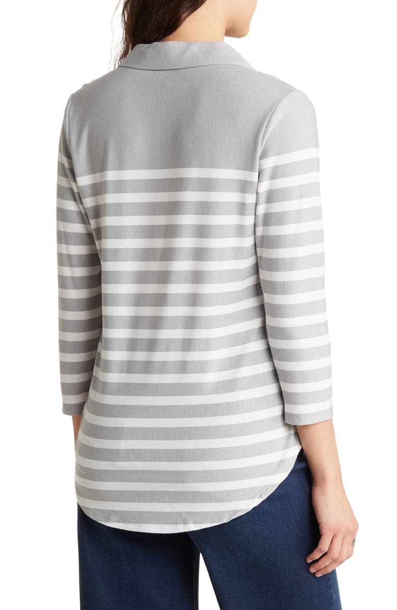 Bobeau French Terry Top, Alternate, color, 