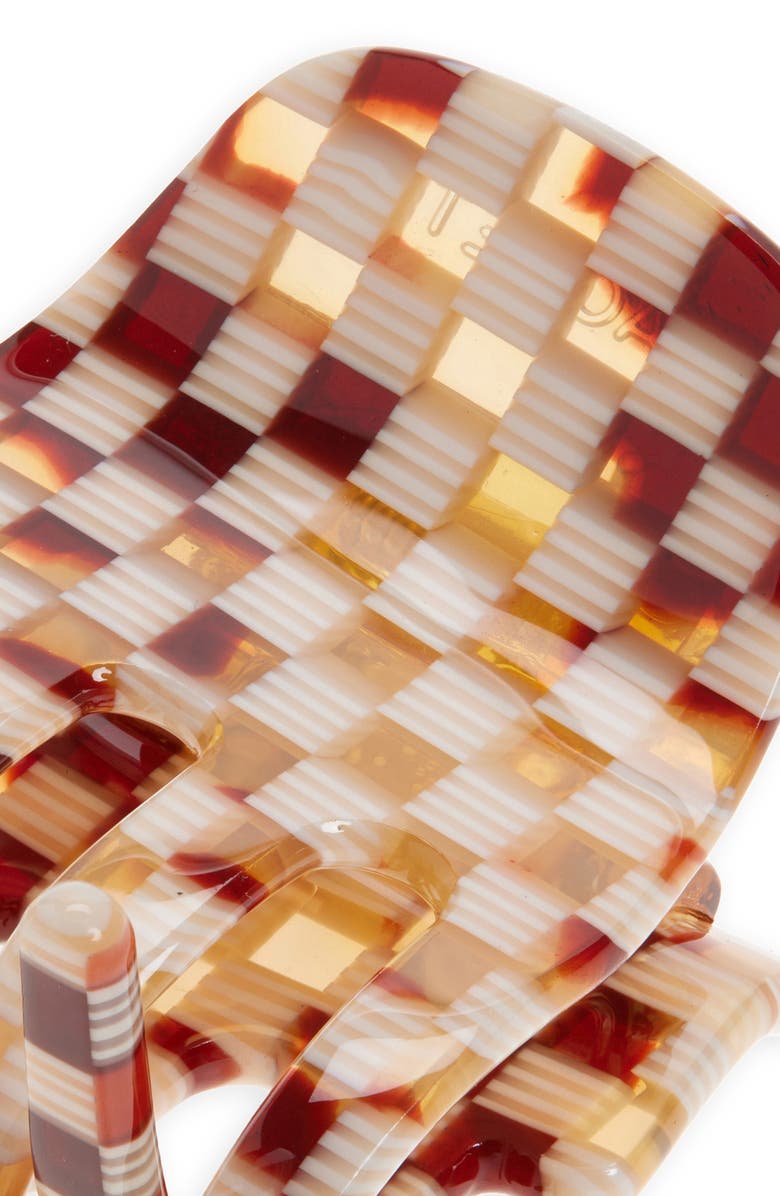 MACHETE Mini Claw Clip, Alternate, color, Tortoise Checker