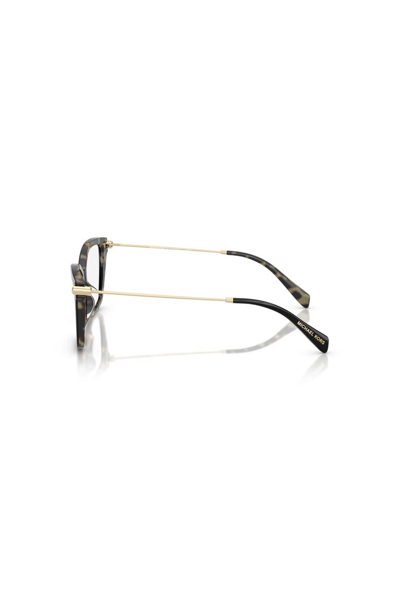52mm Square optical glasses, Alternate, color, Black Tortoise