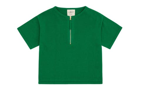 Organic Cotton Knit Kimono Shirt