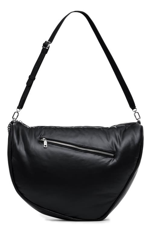 Desigual Heart Fabric Bag In Black
