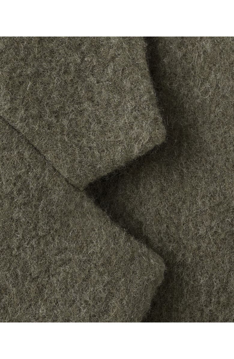 MANGO Double Breasted Wool Blend Coat, Alternate, color,