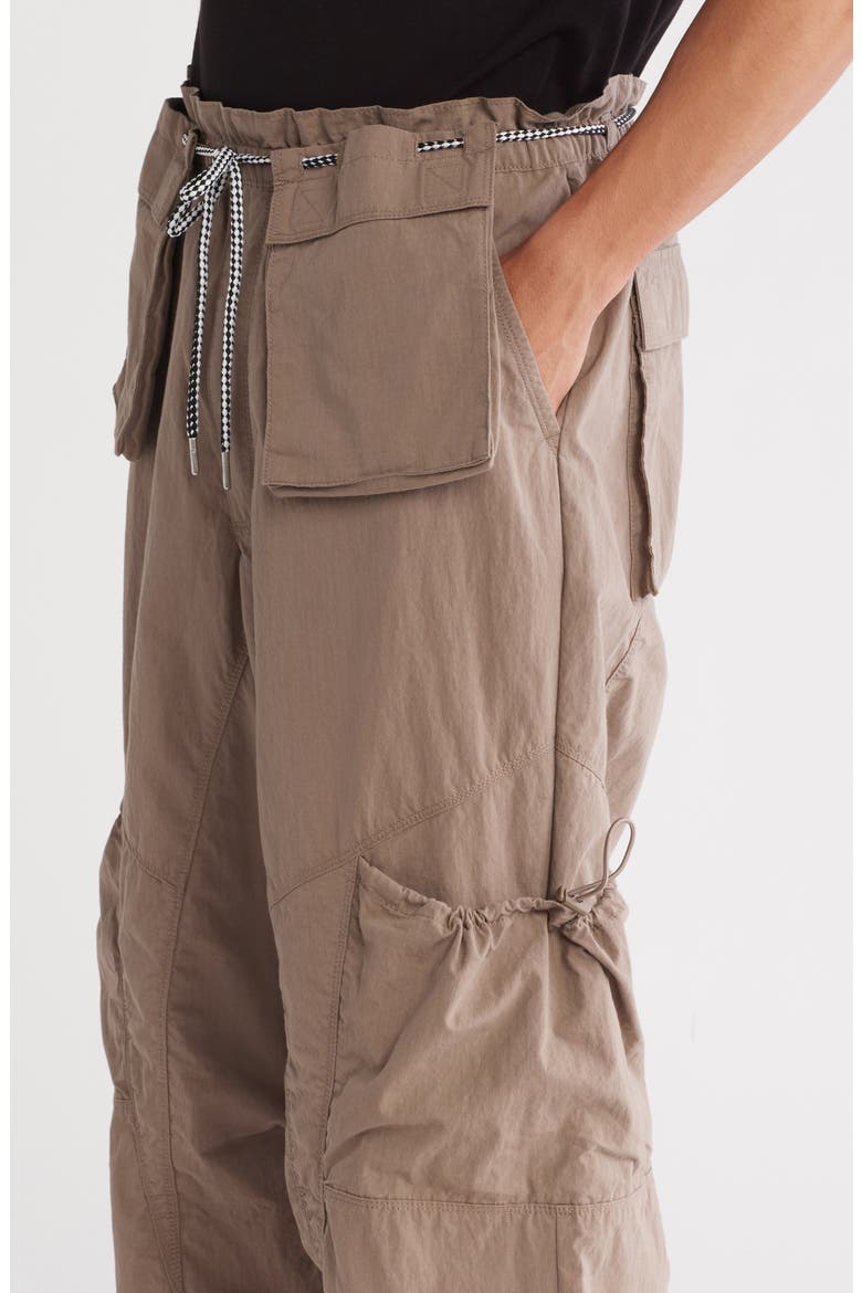 Canopy Parachute Pants, Alternate, color, WALNUT