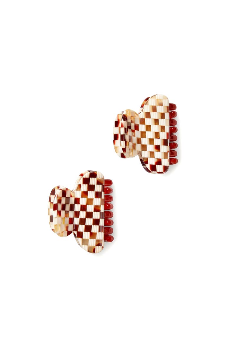 Twin Heirloom Claws, Main, color, Tortoise Checker