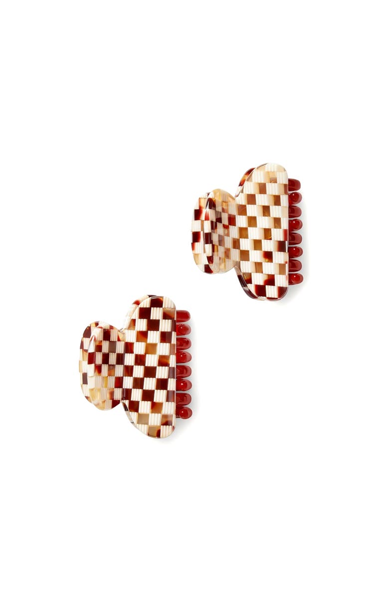 MACHETE Twin Heirloom Claws, Main, color, Tortoise Checker