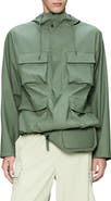 Rains Waterproof Cargo Hooded Rain Jacket