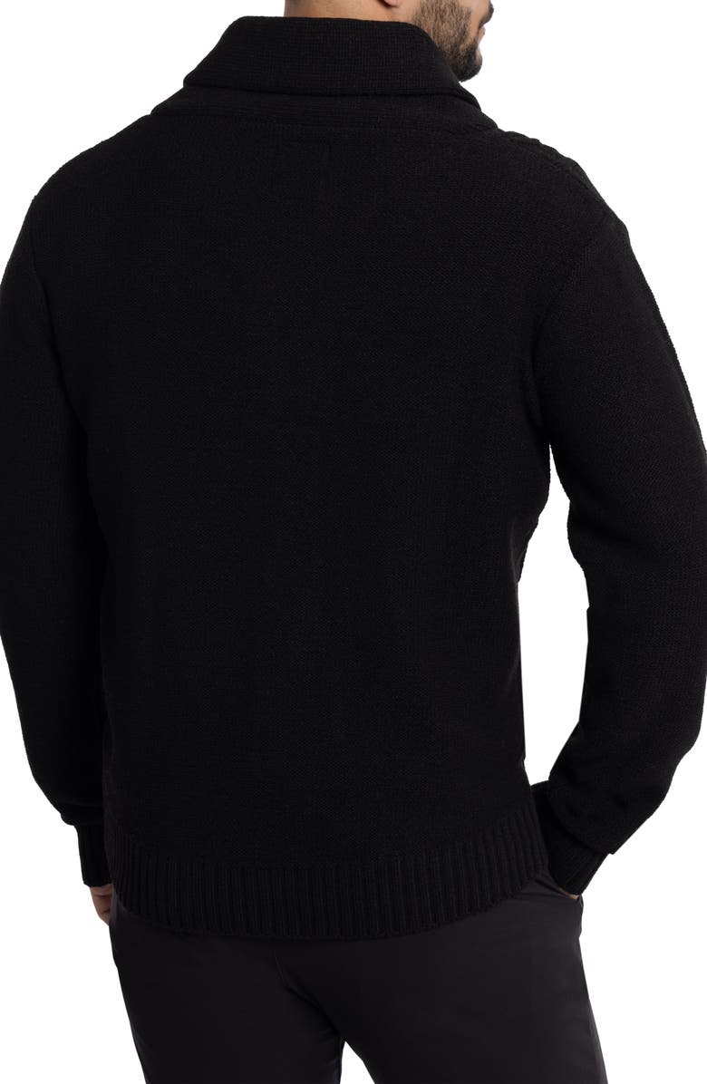 XRAY Cable Knit Button-Down Sweater, Alternate, color,