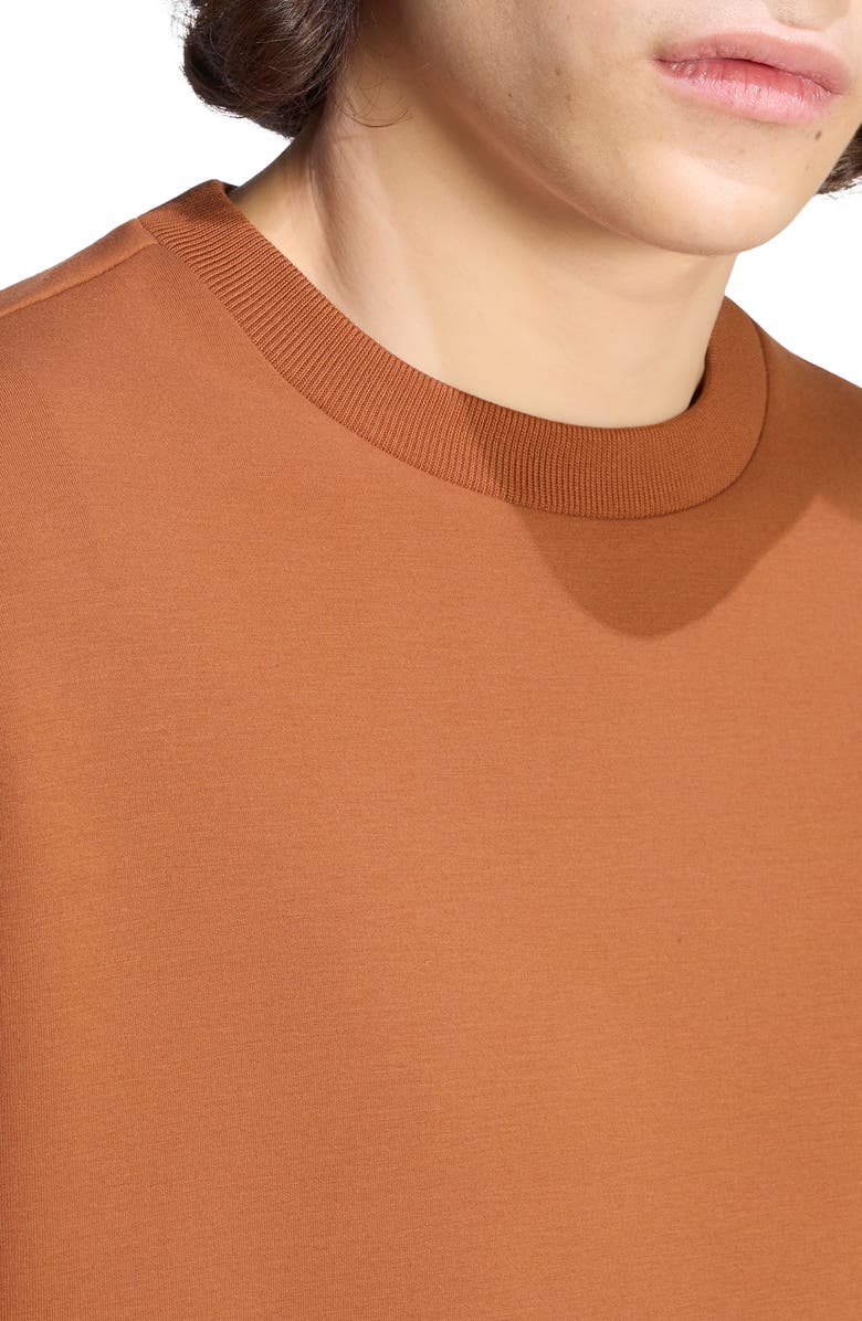 adidas Oversize UPF 50+ Sweatshirt, Alternate, color, Dusky Bronze/ /