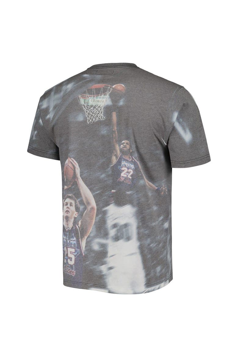 Men's Mitchell & Ness Cleveland Cavaliers Above the Rim Graphic T-Shirt, Alternate, color, Gray