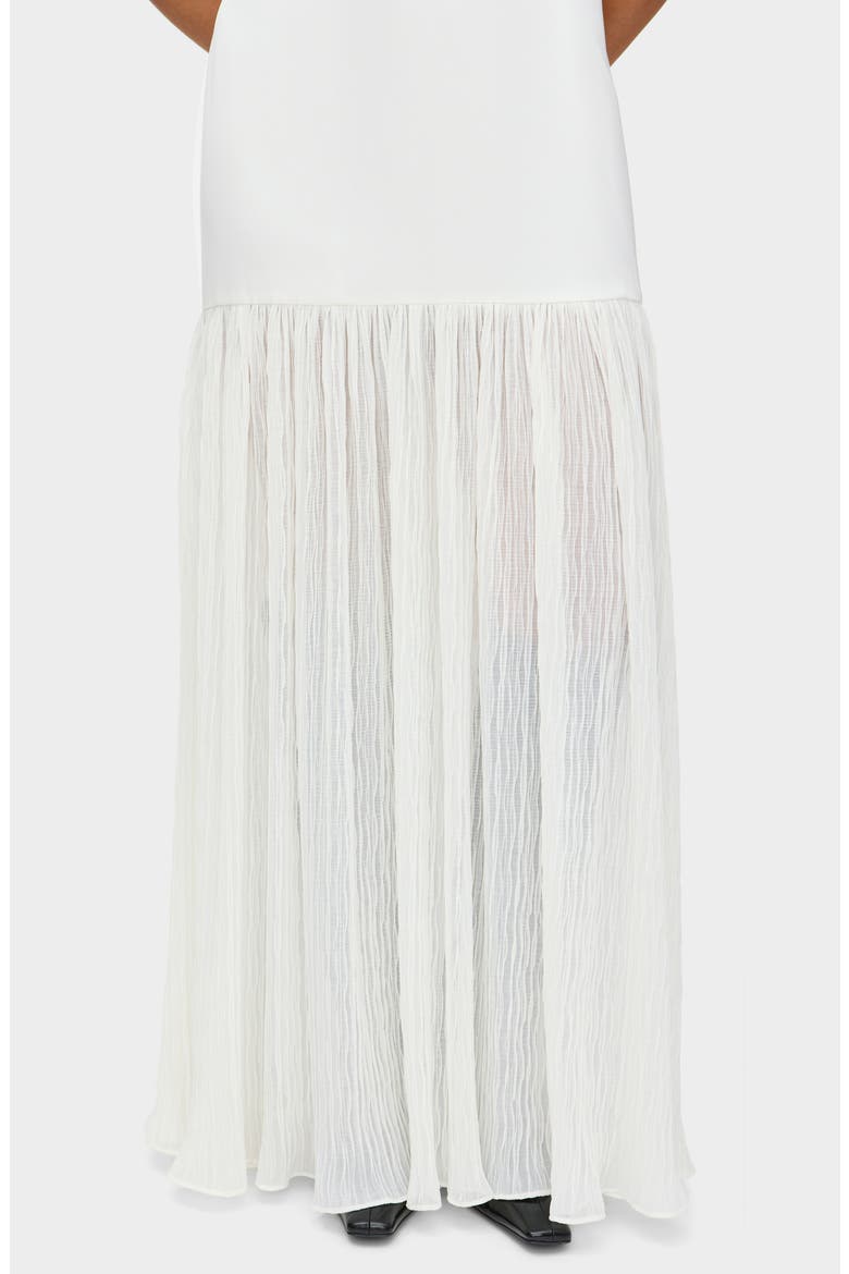 Zane Sleeveless Drop Waist Maxi Dress, Alternate, color, IVORY