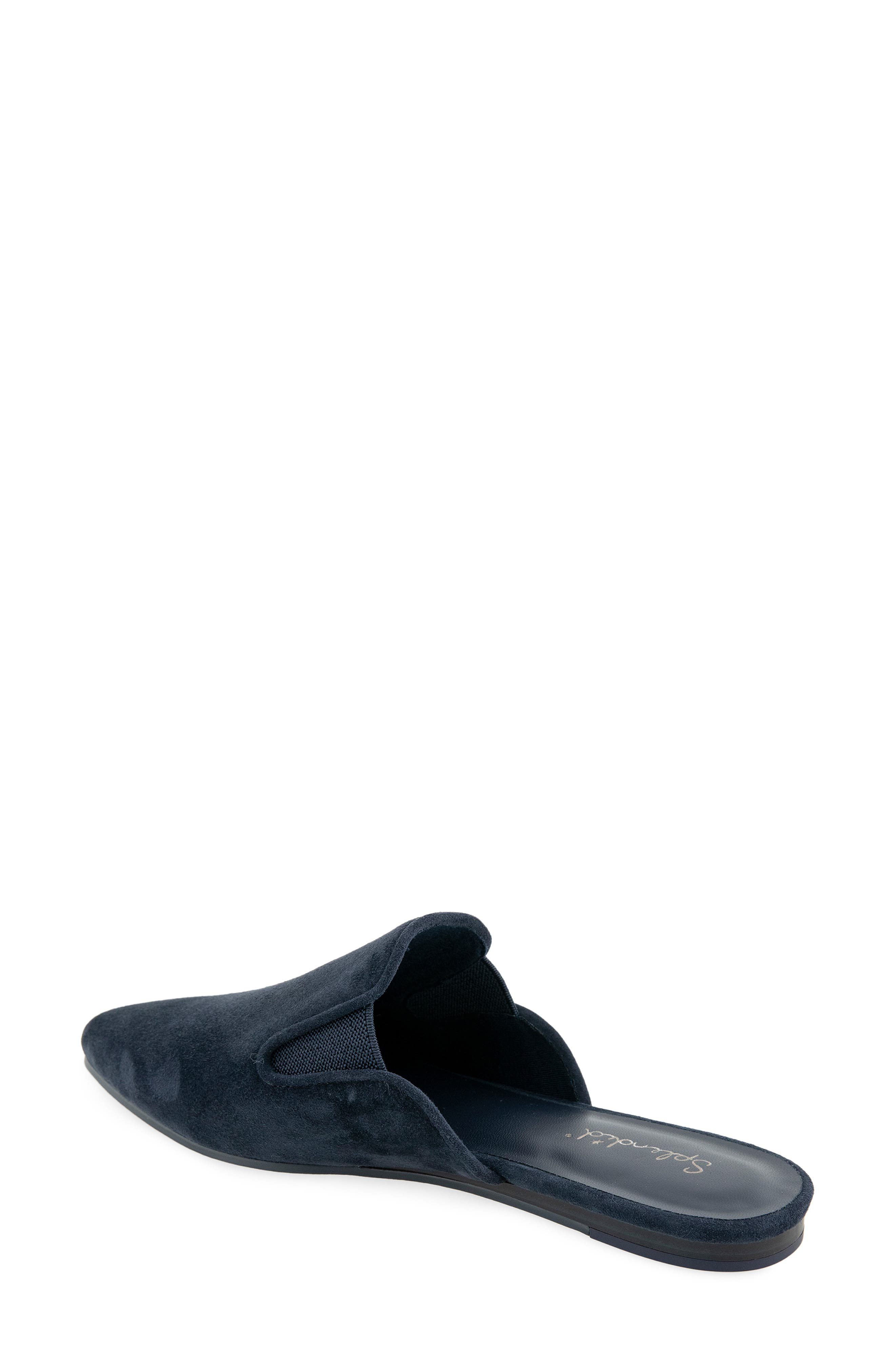 Liza Pointed Toe Mule, Alternate, color, NAVY