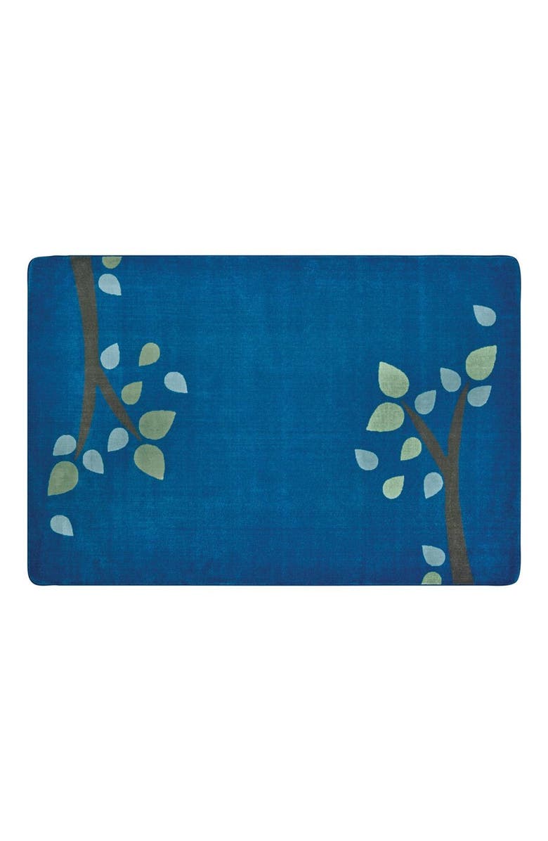 Kaplan Early Learning Company Branching Out Carpet, Main, color, Blue