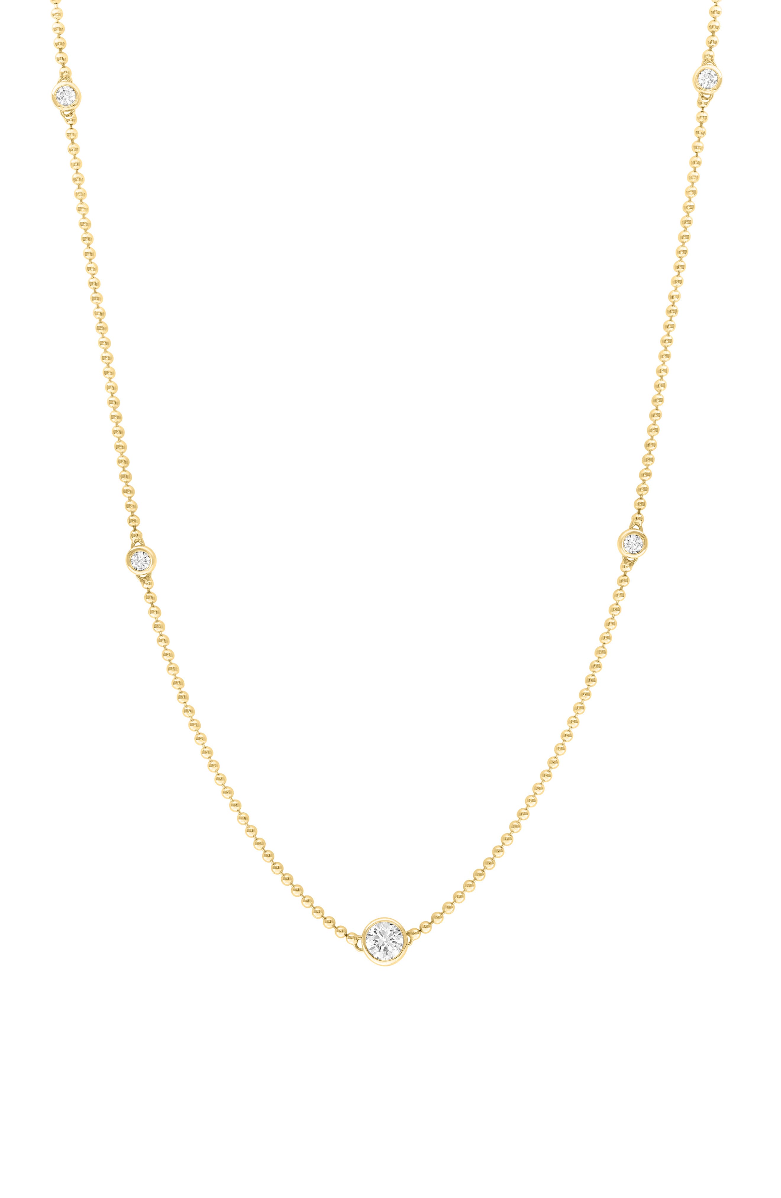 EFFY Lab-Grown Diamond Station Chain Necklace