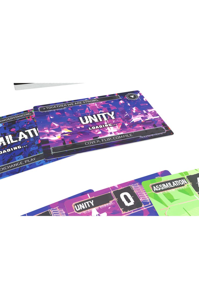 Compile Aux 2 Mini Expansion Card Game, Alternate, color, Multicolored