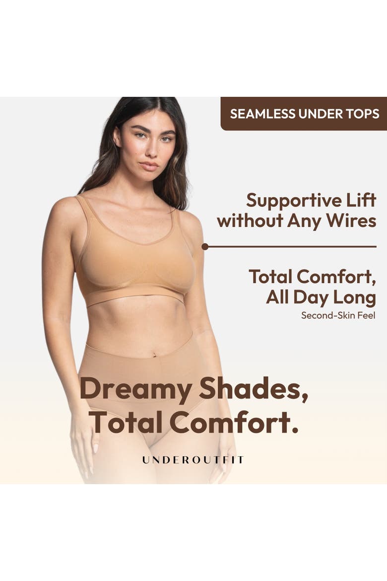 The Comfort Shaping Bra, Alternate, color, Ultramarine