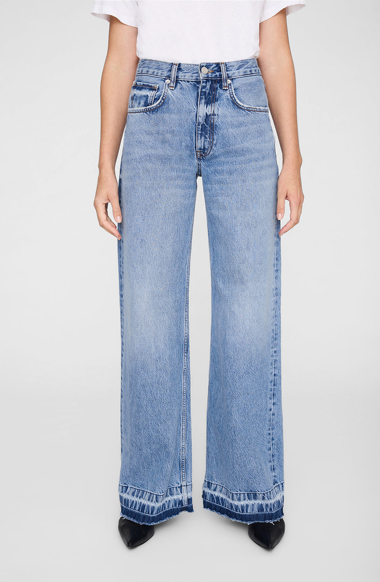 ANINE BING Lewis Jean, Alternate, color, Caspian Blue