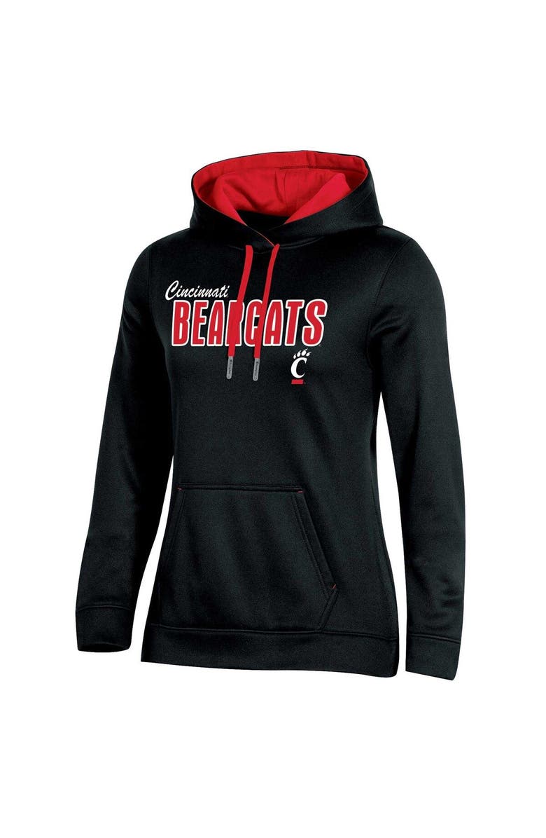 Champion Women's Champion Black Cincinnati Bearcats Team Pullover Hoodie, Alternate, color, Black