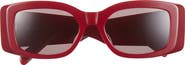 CELINE Triomphe 53mm Rectangular Sunglasses
