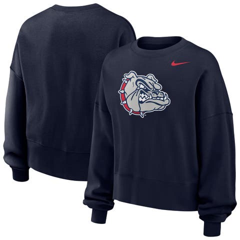 Women's Nike Navy Gonzaga Bulldogs Phoenix Fleece Pullover Sweatshirt