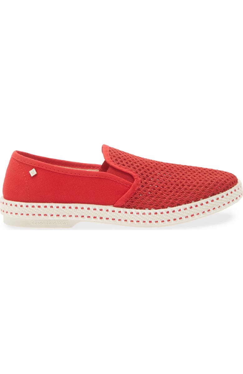 Rivieras 'Classic' Slip-On, Alternate, color, Rouge