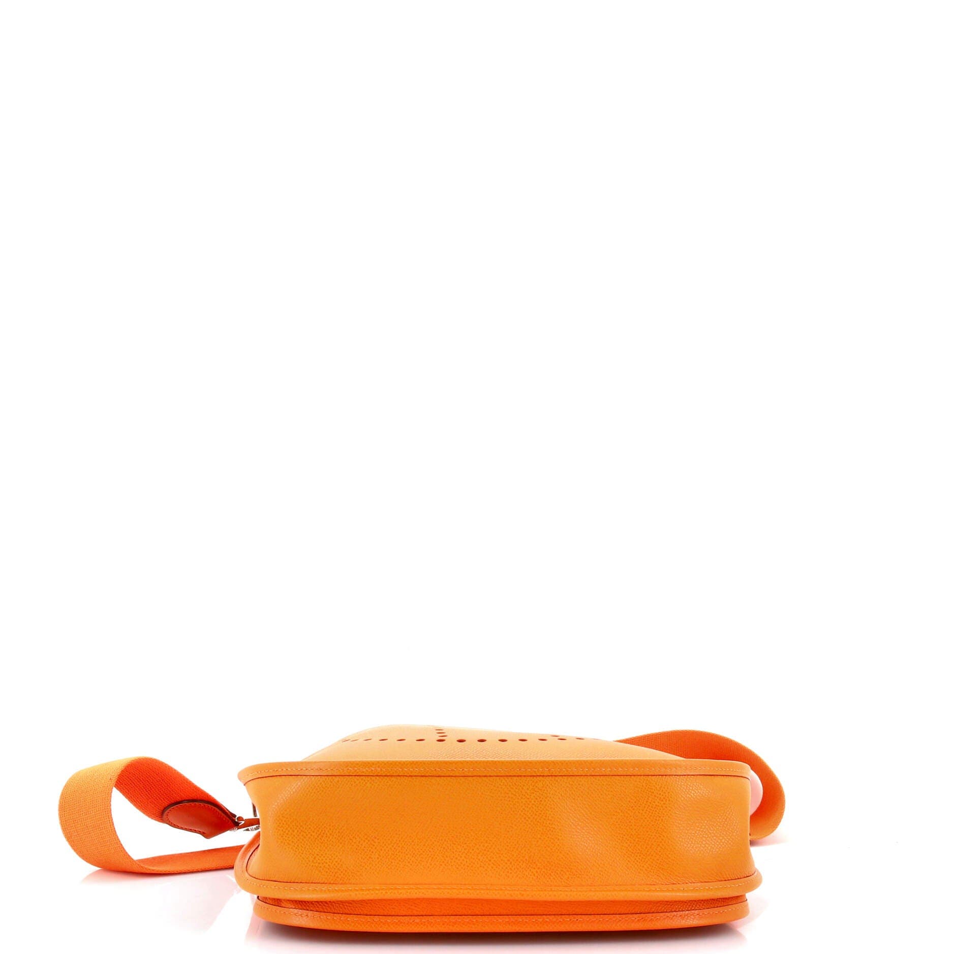 Pre-Owned Hermes Evelyne Bag Gen II Epsom PM, Alternate, color, Orange H
