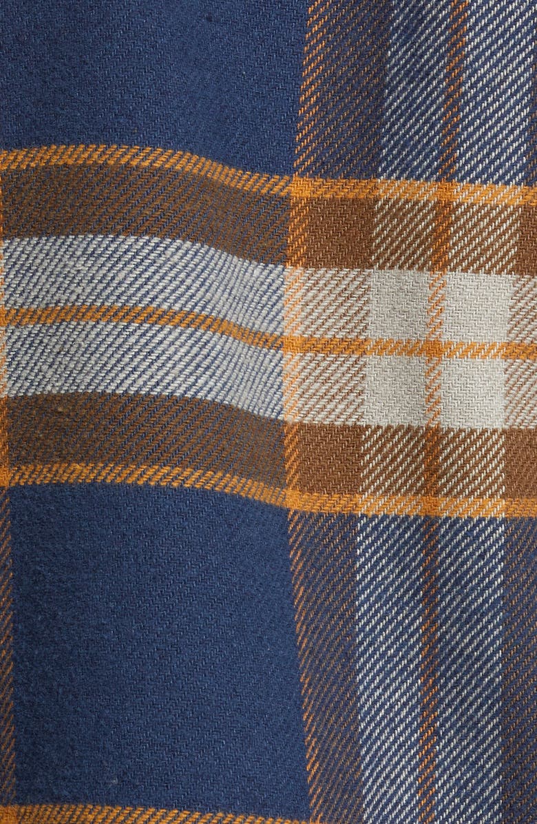 Brixton Men's Bowery Plaid Flannel Button-Up Shirt, Alternate, color, 