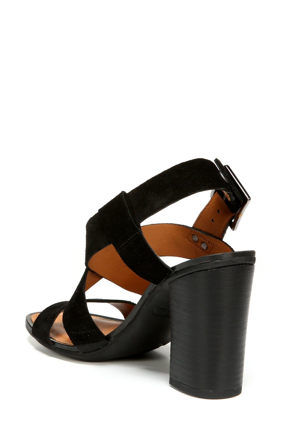 SARTO by Franco Sarto Sabine Block Heel Sandal, Alternate, color, 
