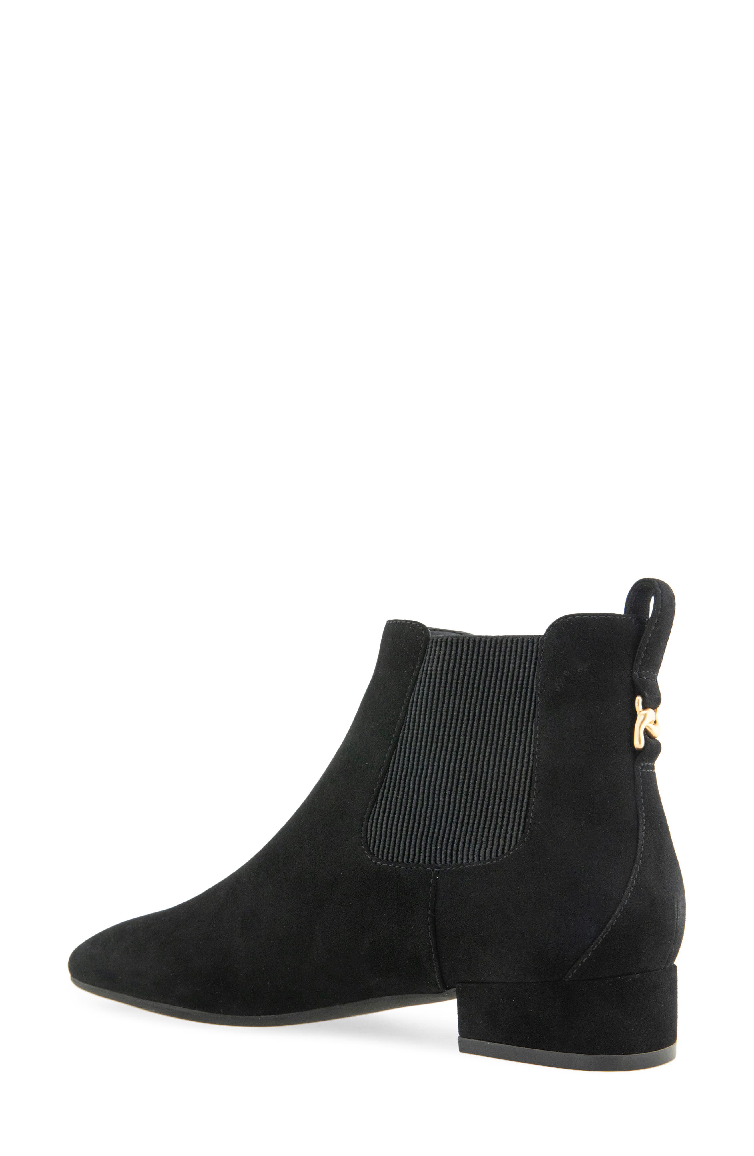 Aerosoles Nancilee Chelsea Boot, Alternate, color, Black Suede