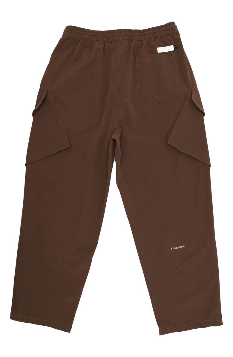 STUDENTS Wilcox Stretch Nylon Pants, Alternate, color, Brown