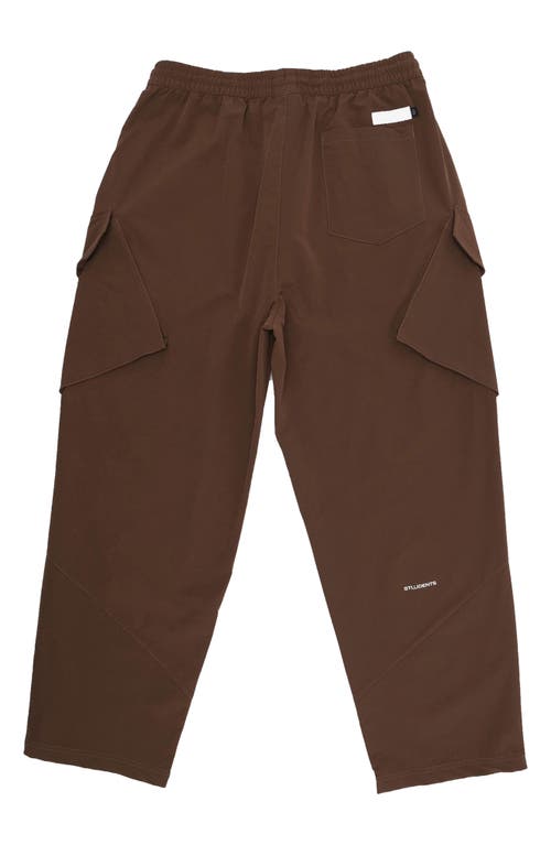 Students Wilcox Stretch Nylon Pants In Brown