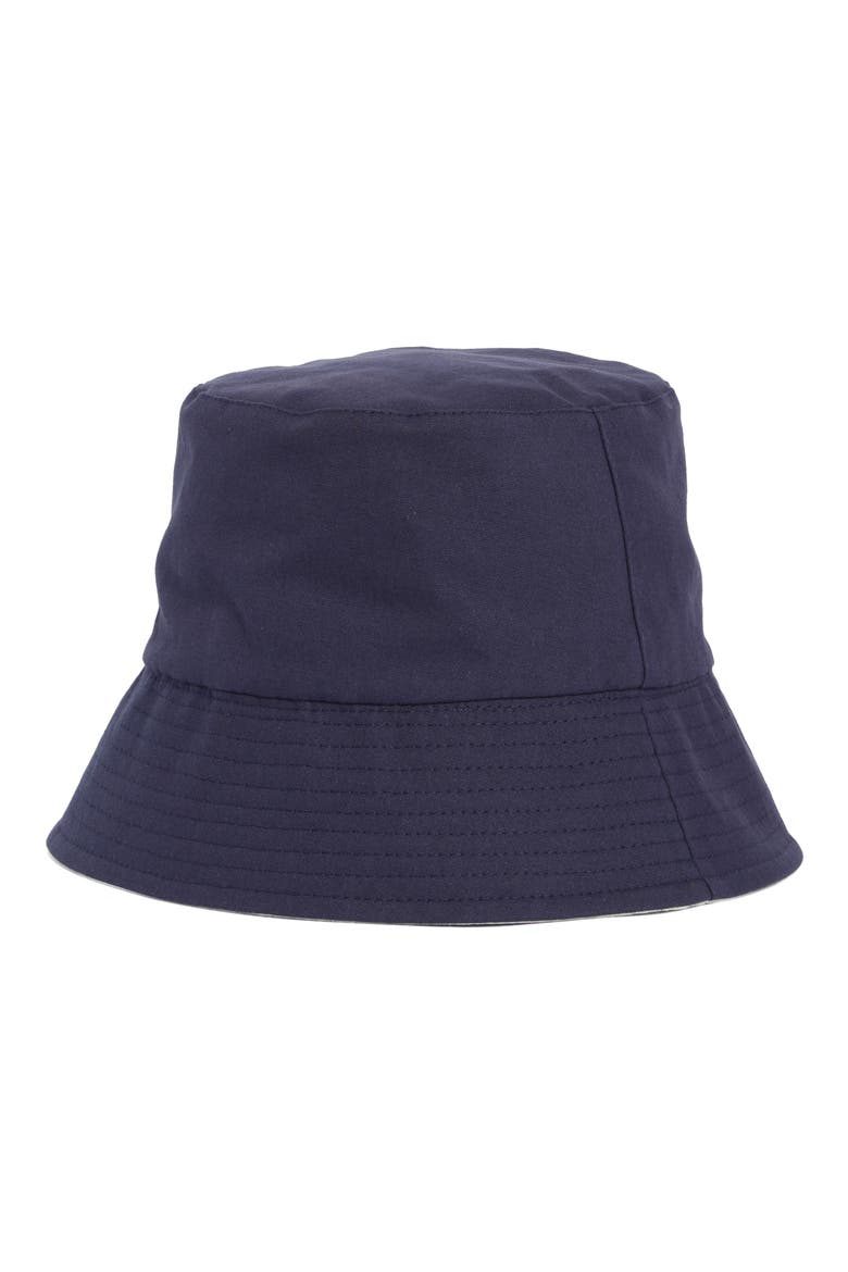 Cotton Canvas Bucket Hat, Alternate, color, COASTAL