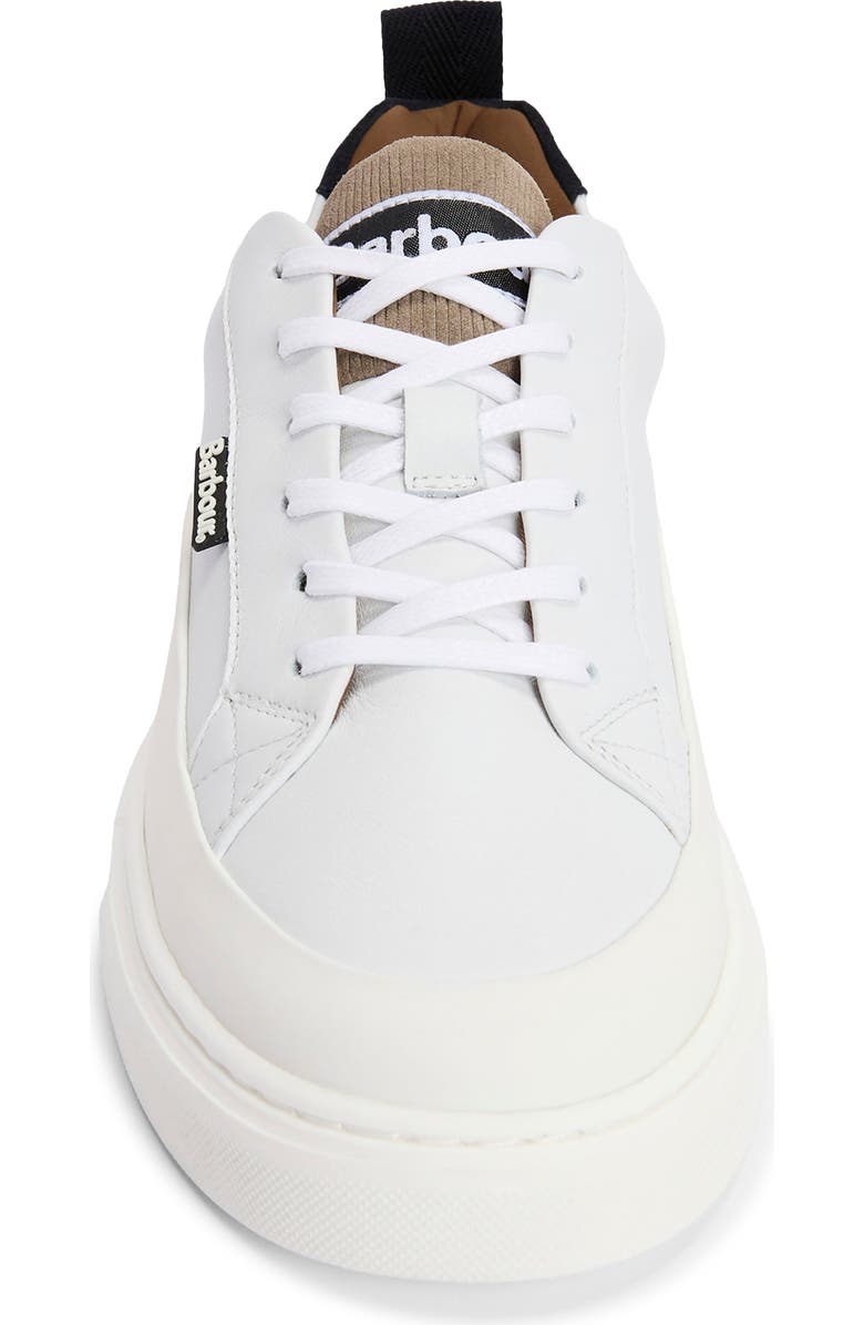 Barbour Stannington Trainer Sneaker, Alternate, color, White/ Navy/ Trench