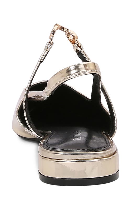 BERNESS BERNESS VICTORIA MARY JANE POINTED TOE SLINGBACK FLAT