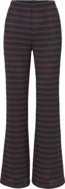 Veronica Beard Yadira Stripe Kick Flare Pants