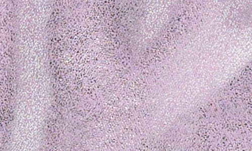 Shop Flapdoodles Kids' Crackled Foil Paper Bag Shorts In Purple