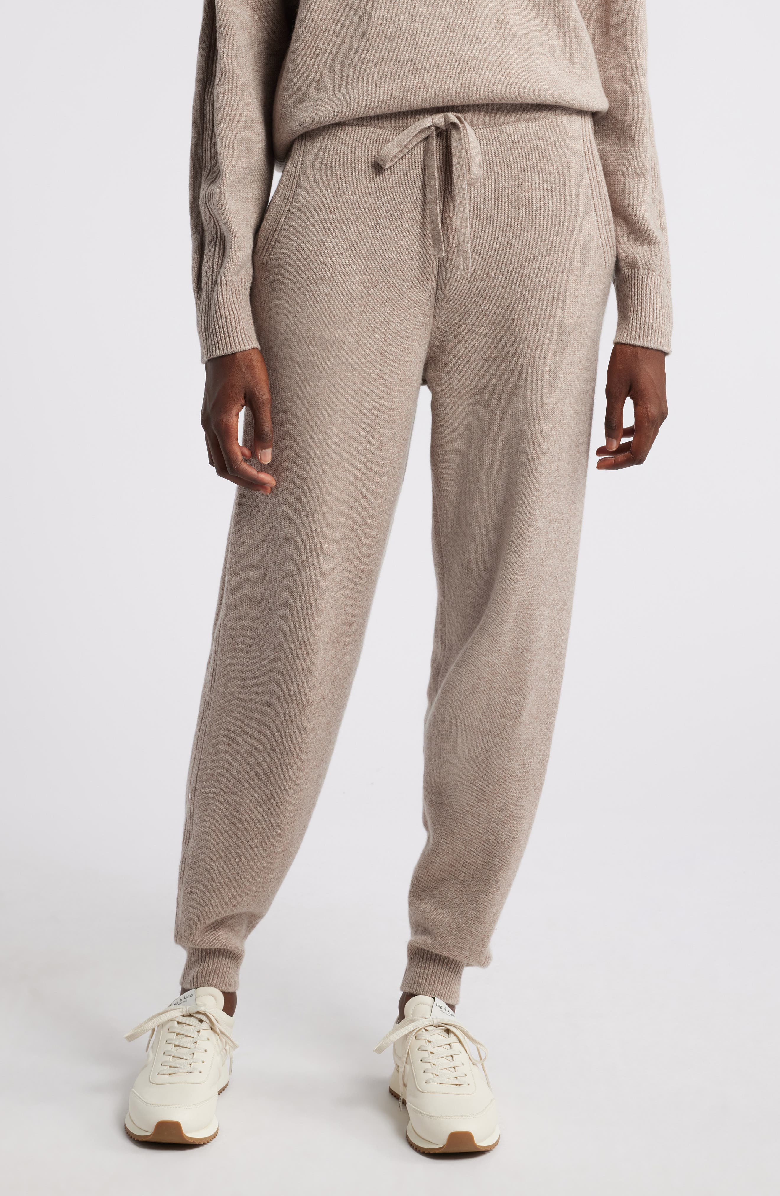 Petite cashmere joggers hotsell
